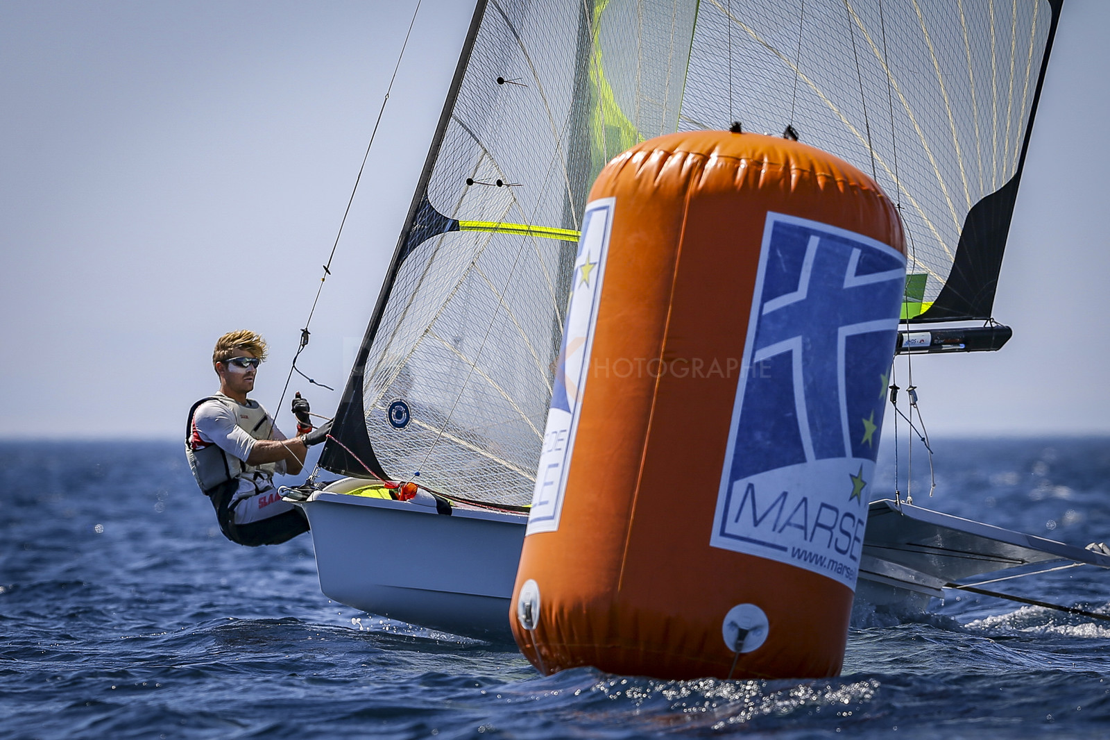 Marseilles France is hosting more than 200 sailors from 28 nations for the 2018 Junior Worl Championship of 49er, 49erFX and Nacra 17. Held from 28 august to 1st september 2018. © Pierick Jeannoutot