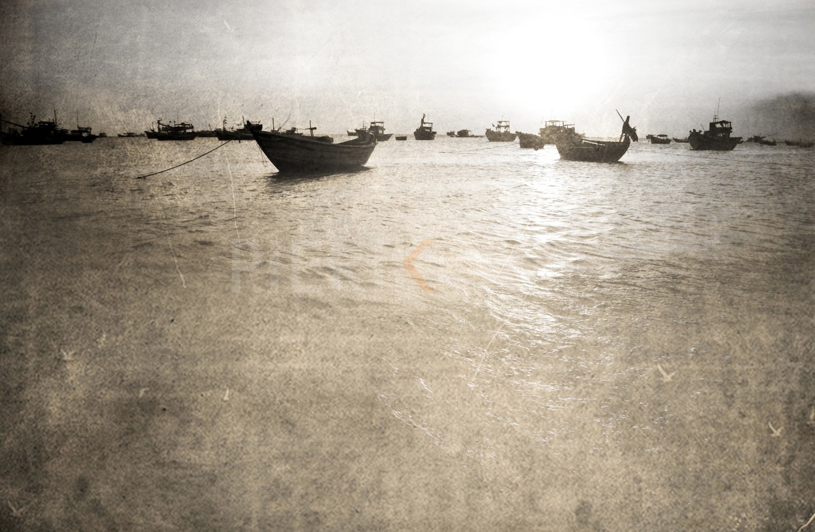 Bateaux de pêche, Mui Ne