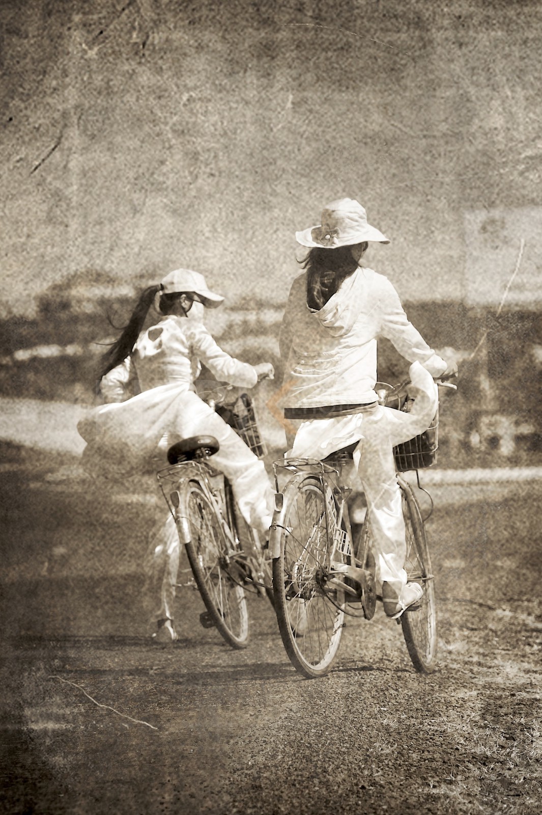 En route pour l'école, Phan Thiet