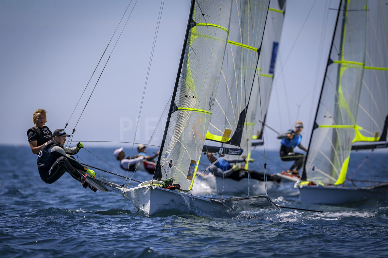 Marseilles France is hosting more than 200 sailors from 28 nations for the 2018 Junior Worl Championship of 49er, 49erFX and Nacra 17. Held from 28 august to 1st september 2018. © Pierick Jeannoutot
